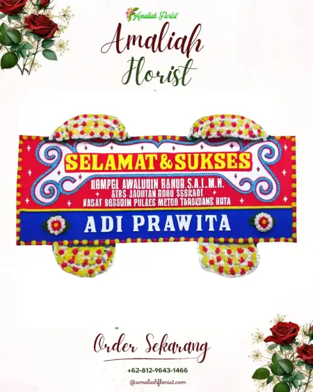 Papan Bunga Ucapan Selamat Sundawenang